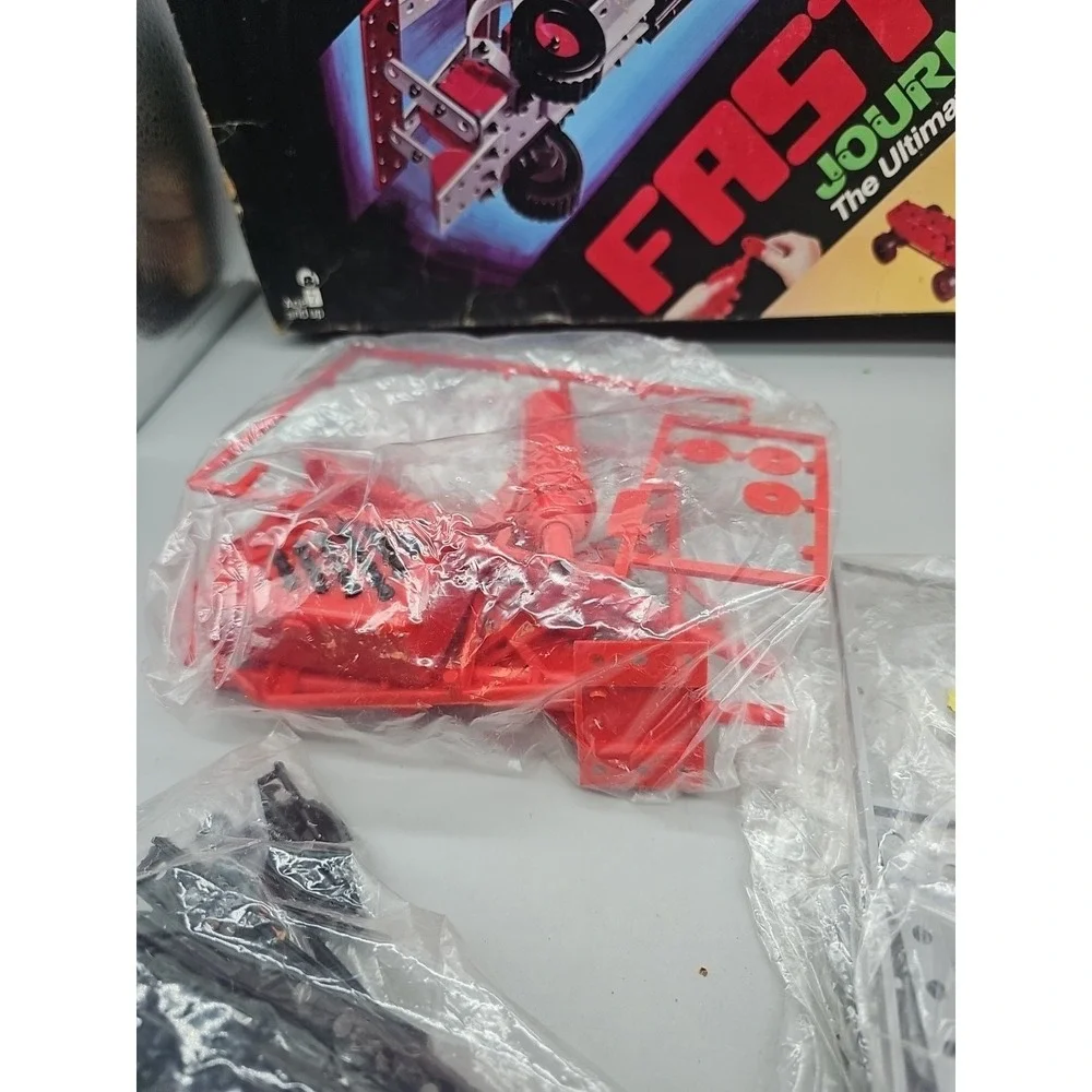 VINTAGE Prior‎ LEGO SCHAPER FASTECH JOURNEYMAN Kids Building Manual Not Complete